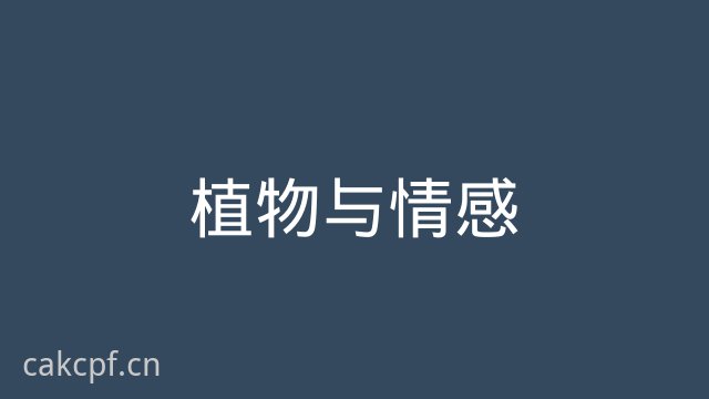 91植物与情感视频